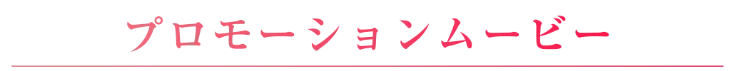 プロモーションムービー紹介